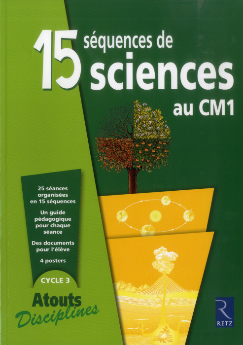 Emprunter 15 séquences de sciences au CM1 livre