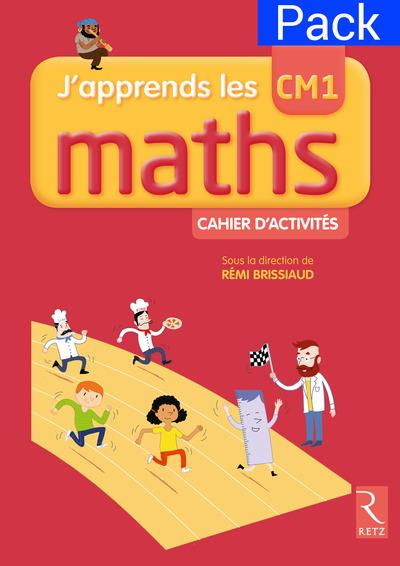 Emprunter Mathématiques CM1 J'apprends les maths. Pack de 6 cahiers d'activités, Edition 2017 livre