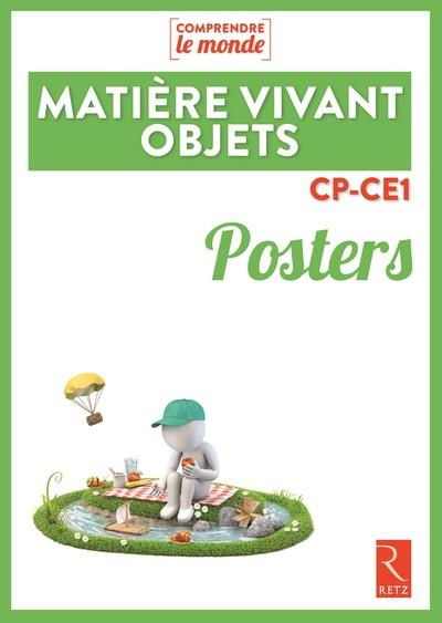 Emprunter Matière, vivant, objets CP-CE1. Posters livre
