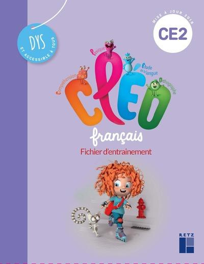 Emprunter Français CE2 Cleo. Fichier d'entrainement, Edition 2019 [ADAPTE AUX DYS livre