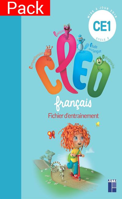Emprunter Français CE1 Cycle 2 CLEO Fichier d'entrainement aide-mémoire. Pack en 10 volumes, Edition 2019 livre