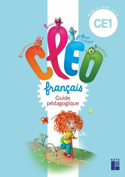 Emprunter Français CE1 Cléo. Guide pédagogique, Edition 2018, avec 1 CD-ROM livre