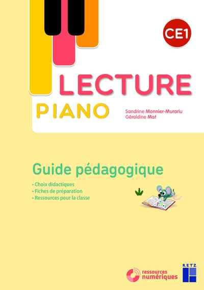 Emprunter Lecture piano CE1. Guide pédagogique, avec 1 CD-ROM livre