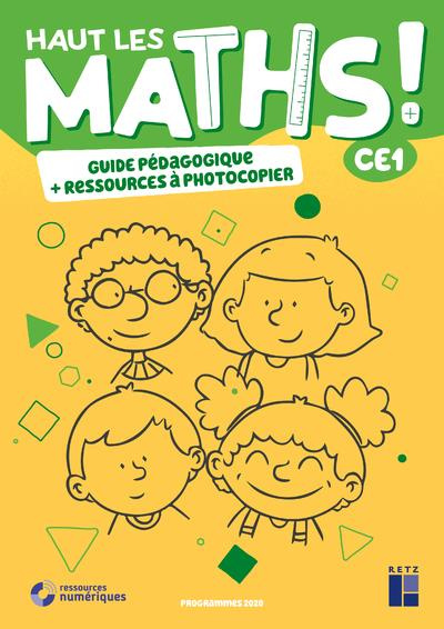 Emprunter Hauts les maths ! CE1. Pack en 2 volumes : Guide pédagogique Ressources à photocopier, Edition 202 livre