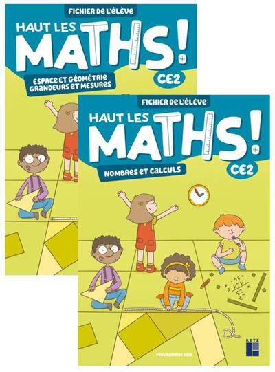 Emprunter Haut les maths ! CE2. Fichier de l'élève en 2 volumes : Nombres et calculs ; Espace et géométrie - G livre