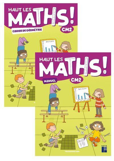 Emprunter Haut les maths ! CM2. Pack en 2 volumes : Manuel ; Cahier de géométrie, Edition 2022 livre