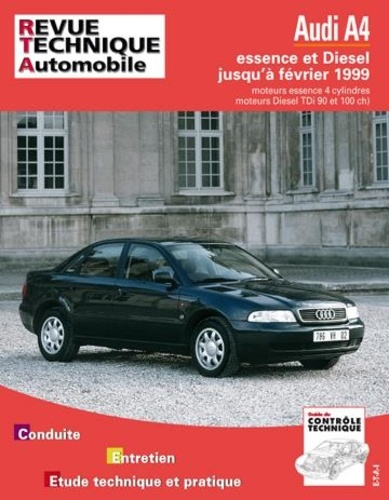 Emprunter Rta 581.2 audi a4 e&d (95-99) livre