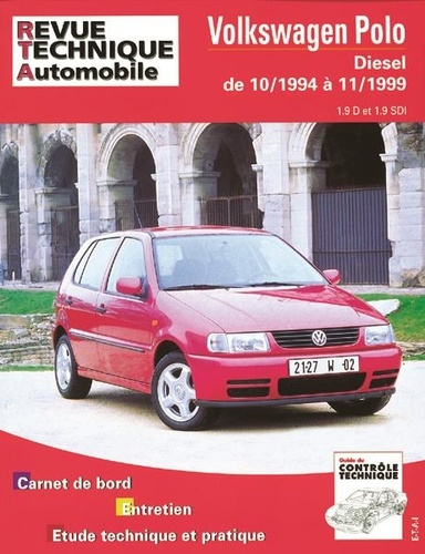 Emprunter RTA 611.1 VW POLO Diesel 1.9 D 1.9 Sdi 10/94 à 11/99 livre