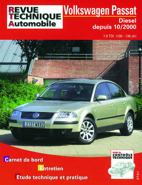 Emprunter Rta 665.1 vw passat 1.9 tdi (100 & 130 ch)-->10/00 livre