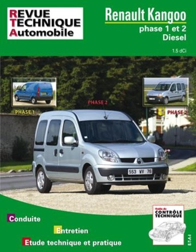 Emprunter Renault Kangoo - phase 1 et 2 diesel, 1.5 dCi livre