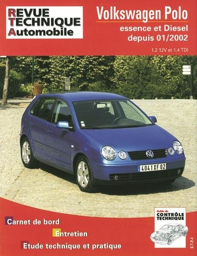 Emprunter Rta 683.1 vw polo depuis 01/02 livre