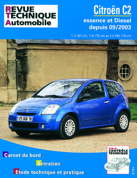 Emprunter Rta 684.1 citroen c2 essence et diesel depuis 09/03 livre