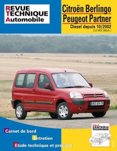 Emprunter Citroën Berlingo, Peugeot Partner - diesel, depuis 10-2002 livre