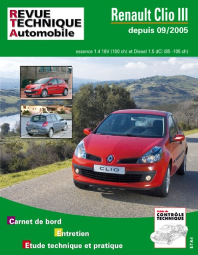 Emprunter Renault Clio III 1,4V 16 V 1,5 DCI 85/105 livre