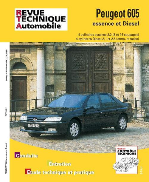 Emprunter PEUGEOT 605 - ESSENCE ET DIESEL livre