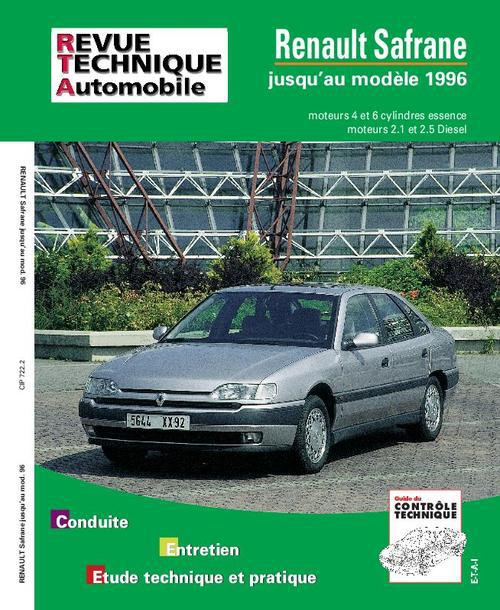 Emprunter RENAULT SAFRANE - PHASE 1, JUSQU'AU MOD. 96 livre