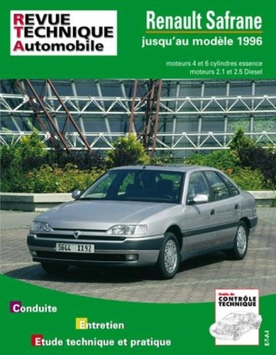 Emprunter Renault Safrane - phase 1 jusqu'au mod. 96 livre