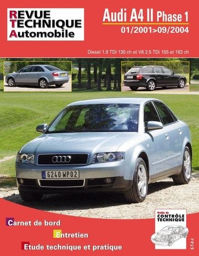 Emprunter Rta b730 audi a4 ii ph1(01/2001>09/2004)1.9 2.5 tdi livre