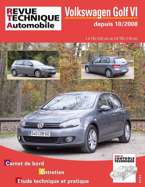 Emprunter RTA B736 volkswagen golf vi 10/2008> ess1.4 2.0 tdi livre