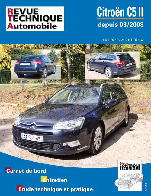 Emprunter Rta b737 citroen c5 ii 1.6/2.0 hdi (depuis 03/2008) livre