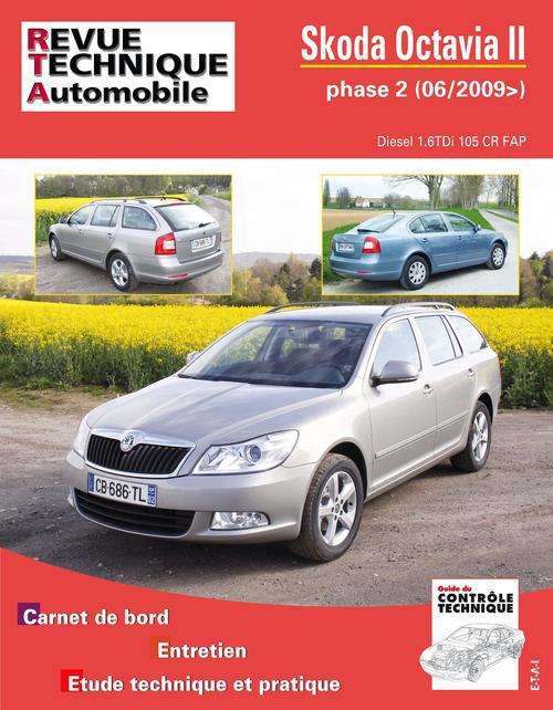 Emprunter Rta b763 skoda octavia ii ph.2 1.6 tdi 105 cr 06/09> livre