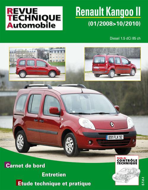 Emprunter Rta b765 renault kangoo ii 1.5 dci 01/2008>10/2010 livre