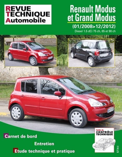 Emprunter Renault Modus et Grand Modus 1,5 dCi 75, 85 et 90 ch livre