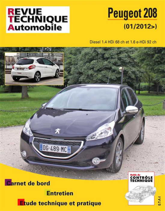 Emprunter Peugeot 208 - 01-2012> livre