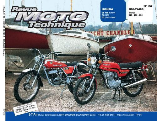 Emprunter RMT 26 HONDA CB125T-TII-TD/BULTACO SHERPA 125-350 livre