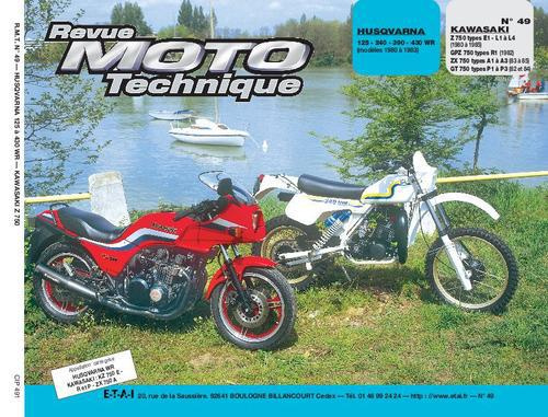 Emprunter RMT 49 HUSQVARNA 125-240-390-430WR/KAWA Z-GPZ 750 livre