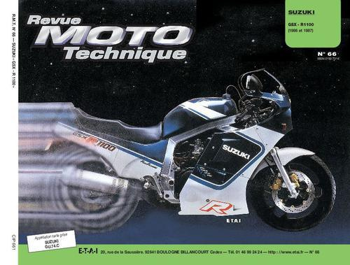 Emprunter RMT 66 SUZUKI GSX R 1100 livre