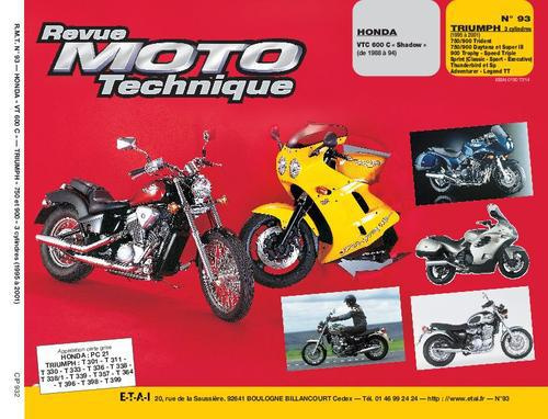 Emprunter RMT 93.2 HONDA VT 600/TRIUMPH 750-900 livre