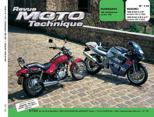 Emprunter RMT 110.2 KAWA BN125 (97/98)/SUZUKI GSXR 600 (97/00) livre