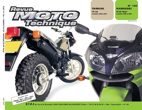 Emprunter Rmt 123.1 yam tw125 (99/01) kawa zx9r (00/01) livre