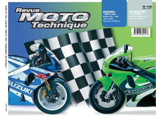 Emprunter Rmt 128.1 suzuki gsxr 1000 01/02-kawa zx-7r 96/02 livre