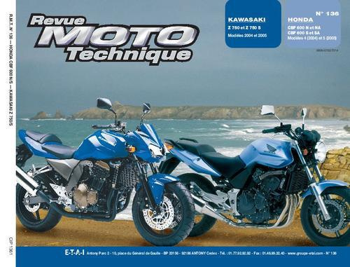 Emprunter Rmt 136.1 honda cbf600 n/s 04/05-kawasa z750 (04/05) livre