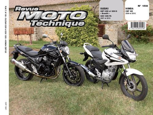 Emprunter Rmt 158.1 honda cbf 125 suzuki gsf/gsx 1250 bandit livre