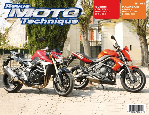 Emprunter Rmt 165 suzuki gsr 750(11/12) kawa er6n/f 2009/2011 livre