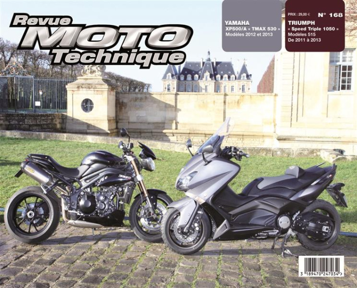 Emprunter Triumph Speed Triple 1050 ; Yamaha TMax 530 livre