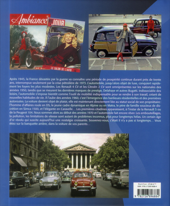 Emprunter Les voitures françaises des Trente Glorieuses. 1945-1975 livre