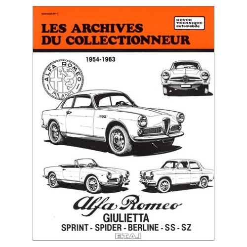 Emprunter Alfa romeo giulietta (1954/1963) n° 28 livre