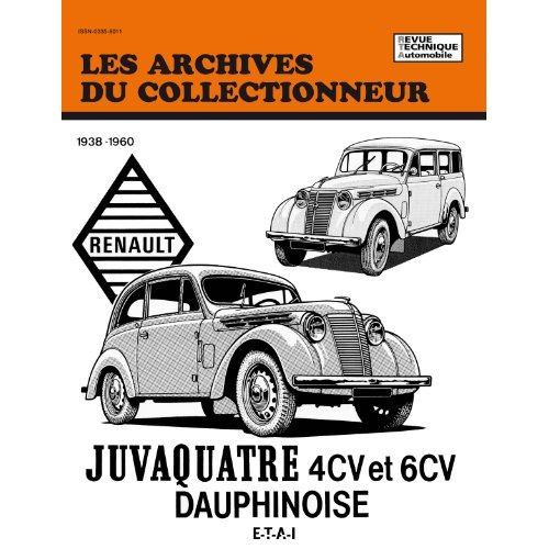 Emprunter Renault juvaquatre et dauphinoise (1938/1960) n° 26 livre