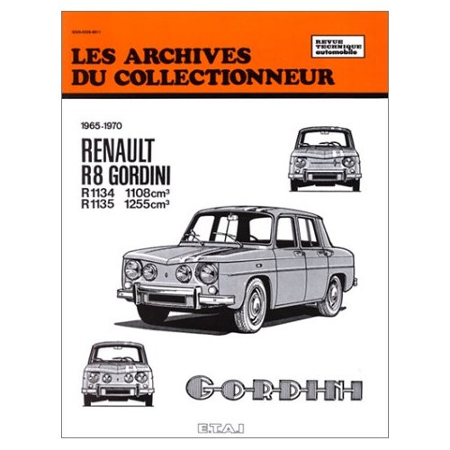 Emprunter Renault 8 gordini (1965/1970) n° 25 livre
