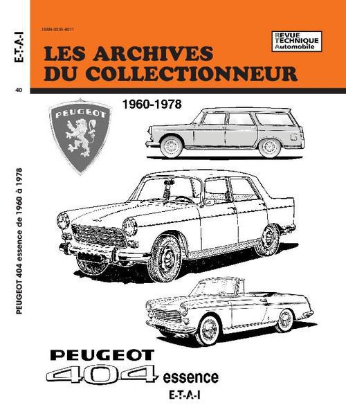 Emprunter Peugeot 404 n° 40 livre