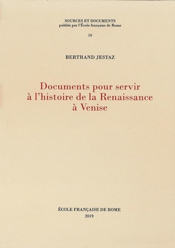 Emprunter Documents pour servir à l'histoire de la Renaissance à Venise livre
