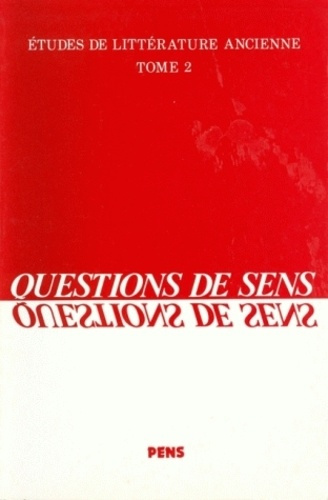 Emprunter Questions de sens livre