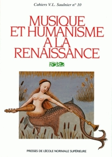 Emprunter Musique et humanisme à la Renaissance. [actes du colloque, Université de Paris-Sorbonne, 12 mars 199 livre