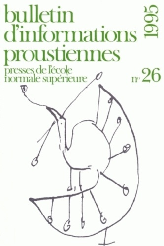 Emprunter Bulletin d'informations proustiennes N° 26/1995 livre