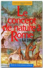 Emprunter Le concept de nature à Rome. La physique livre