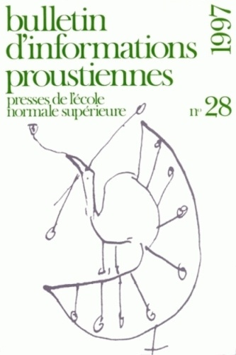 Emprunter Bulletin d'informations proustiennes N° 28/1997 livre